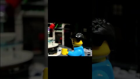 No poo on shoe #brickfilm #lego #stopmotion #funny #comedy #poop #fyp