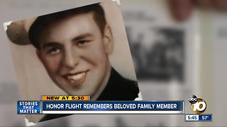 Honor Flight San Diego says goodbye to beloved family member