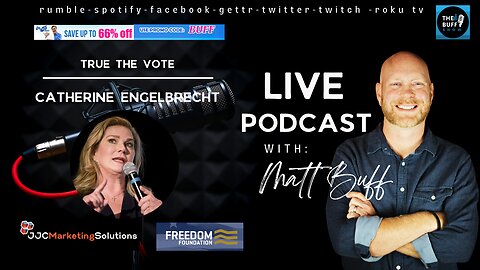 Catherine Engelbrecht - Matt Buff Show - True the Vote