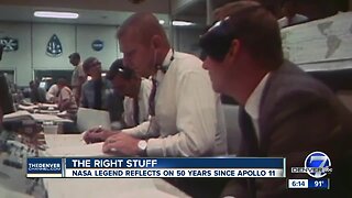 Mission control flight director recounts Apollo 11 launch on 50th anniversary