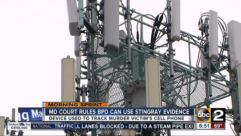 BPD can use cell phone surveillance evidence in murder case