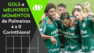 PALMEIRAS 4 X 0 CORINTHIANS | GOLS E MELHORES MOMENTOS | 18/01/2021