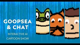 🔴 ChatGPT Generates AI Cartoon | Goopsea & Chat 🐱🐸👴