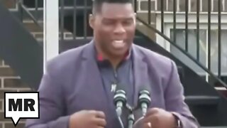 Herschel Walker Struggles To Describe His Favorite Vampire Movie