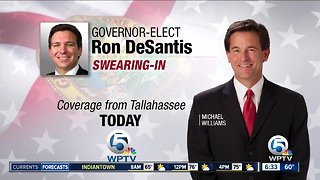 Ron DeSantis to be sworn in as Florida governor at 11 a.m.