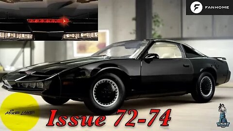 BUILDING THE KNIGHT RIDER K.I.T.T. ISSUE 72-74 #fanhome #knightrider