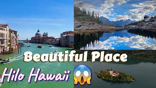 Beautiful nature of hilo Hawaii Landscape natural beauty waterfalls and rivers 🏞sftworld 41