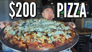 9LB HUGE PIZZA CHALLENGE IN LOUISVILLE KENTUCKY | MAN VS FOOD
