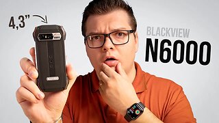 Mini Celular INQUEBRÁVEL -Blackview N6000 - BARATO e com 256GB
