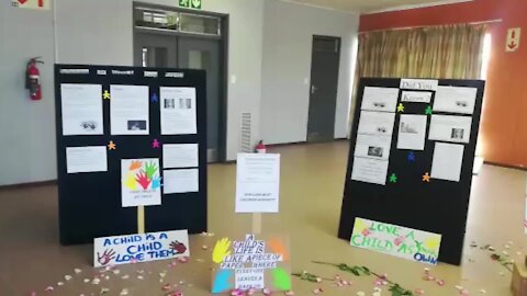 South Africa - Cape Town - Saartjie Baartman Centre Celebrating Child Protection Week (Video) (jYk)