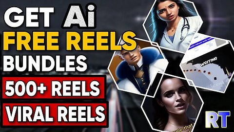 Get 500+ Ai Free Reels Bundles | 500+ Viral Ai Reels Bundle