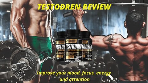 PrimeGenix Testodren Review - TESTODREN YOUR MOTIVATION BACK- BUY TESTODREN REVIEWS