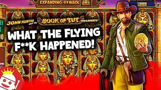 BOOK OF TUT MEGAWAYS 😱 PLAYER LANDS SPECTACULAR BASE GAME WIN!