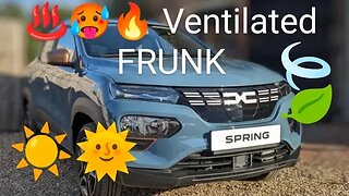 ventilated Frunk For Dacia Spring