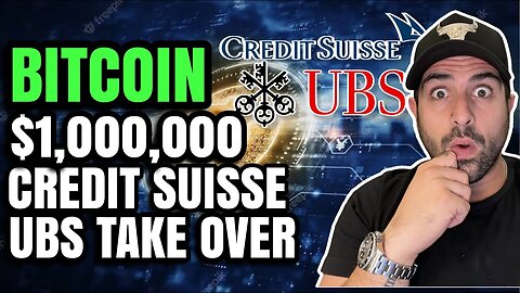 🤑 BITCOIN TO $1.0 MILLION IN 90 DAYS | CREDIT SUISSE UBS DEAL MUST GET DONE | XRP RIPPLE READY TO GO