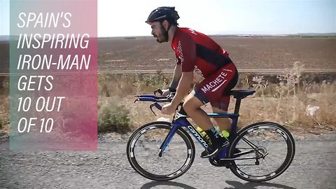 The insane Spaniard doing 10 Ironmans in 10 days