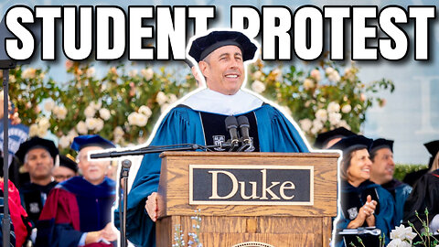 Duke Students WALK OUT During Jerry Seinfeld's Commencement - Bubba the Love Sponge® Show | 5/13/24