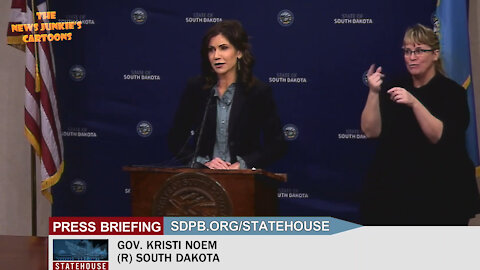 Banned on YouTube. Gov. Kristi Noem: There won't be a double mask mandate in South Dakota.