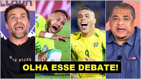 PEGOU FOGO! "NÃO! O Neymar NÃO é o Ronaldo Fenômeno, cara! Ele com essa LESÃO..." OLHA ESSE DEBATE!