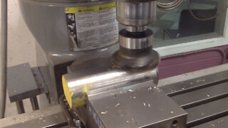 Face milling 17-4 ph stainless for curt vice jaw