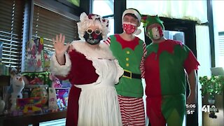 'Mrs. Claus' spreads joy, starts toy drive for children in need
