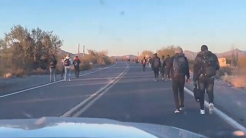 More Video Of The Massive Border Incursion In Lukeville, AZ