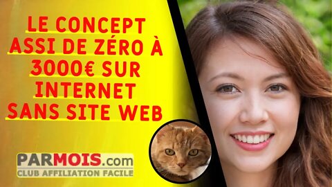 LE CONCEPT ASSI De Zéro à 3000€ Sur Internet Sans Site Web