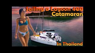 Sailing A Lagoon 400 Catamaran! - S7:E17