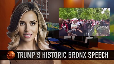 Trump's Historic Bronx Campaign Speech: CNN's Reaction & Biden's Mumbles