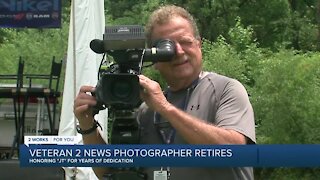 Veteran 2 News Photographer Johnny Thomason retires