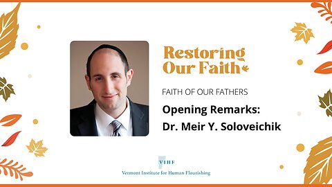 Faith of Our Fathers | Restoring Our Faith Summit 2023