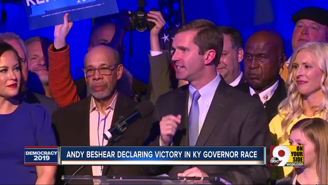 Beshear claims victory, Bevin refuses to concede in Kentucky governor's race