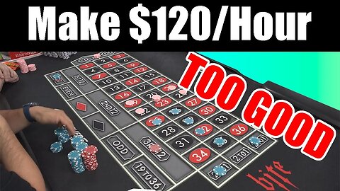 This Roulette System will Make $120/hour on a ETG