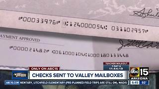 If you get a check you weren't expecting, it might be a fake