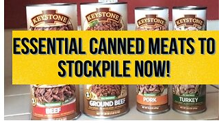 Keystone canned meats review+Dutch oven cook