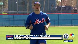 Tim Tebow Reports For Year 2