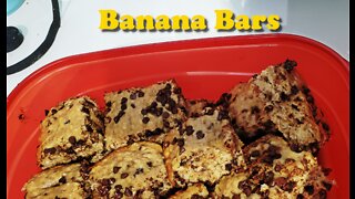 Banana Bars *Easy Recipe*