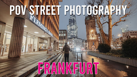 POV street photography | walking through Frankfurt with my Canon EOS R6 and my RF 14-35mm lens