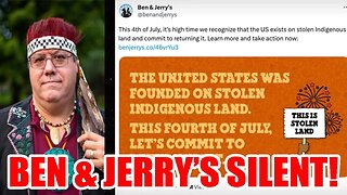 Ben & Jerry's IGNORES Native American's request to return "STOLEN LAND" as Virtue Signal BACKFIRES!