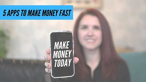 5 APPS TO MAKE MONEY ONLINE from your phone In 2021