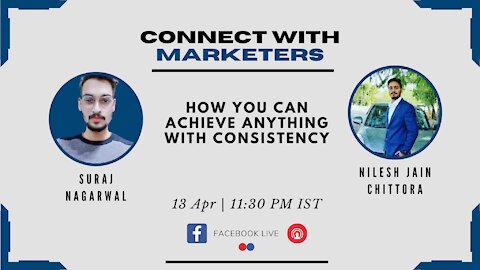 Interview with Nilesh Jain Chittora | Suraj Nagarwal | Connect with Marketers