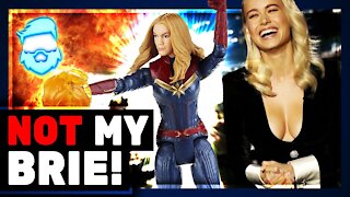 Deformed Captain Marvel Figure ROASTED & Netflix Signs Brie Larson To Multi-Film Deal! Yes!!!