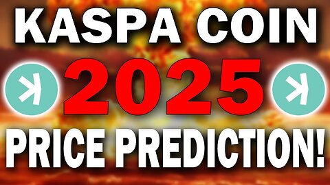 KASPA COIN PRICE PREDICTION 2025!! WHAT EXPERTS SAY!! *SUPER URGENT!*
