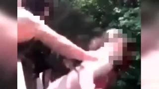 Video shows girl, 16, pushed off bridge
