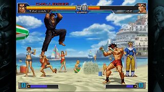 The King of Fighters 2002: Unlimited Match - Takuma vs Joe - No Commentary 4K