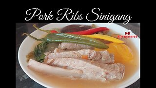 Filipino Sinigang Recipe w/ Pork Ribs | Asian Recipes : Easy Budget Recipe: #food #foryou #trending