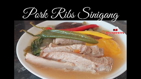 Filipino Sinigang Recipe w/ Pork Ribs | Asian Recipes : Easy Budget Recipe: #food #foryou #trending