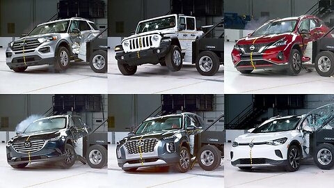 CRASH TEST MIDSIZE SUVs – SIDE IMPACT COMPARISON