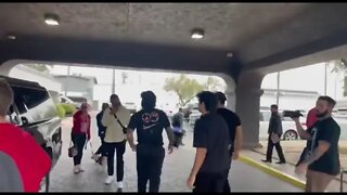 DILLON DANIS and Anthony Taylor FIGHT in PARKING LOT ROYAL RUMBLE (STREET FIGHT)!