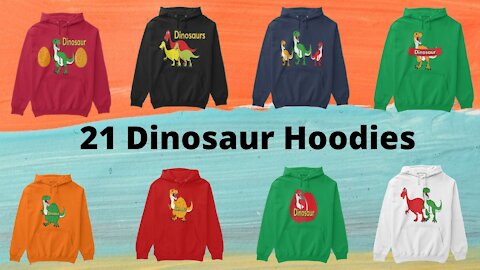 21 Dinosaur Hoodies | Best Hoodies for Men, Women, Boys, Girls | Hoodie outfits | Hoodie Collection